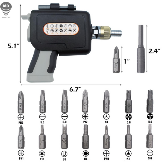 Kit de Ferramentas Multi Drill