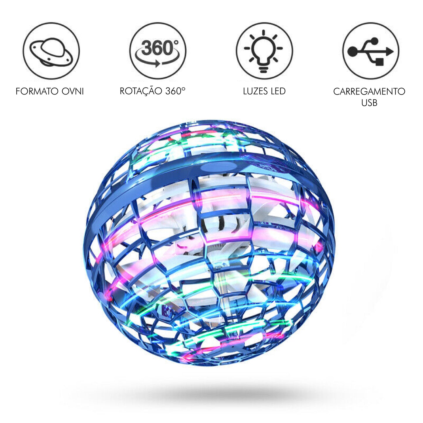 Bola voadora LED -PIVOTBALL