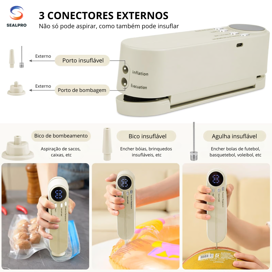 Seladora Portátil SealPro