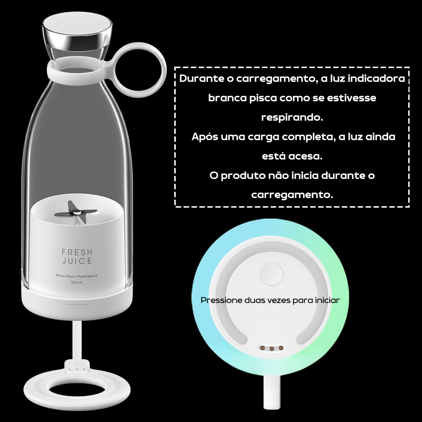 FRESH JUICE: LIQUIDIFICADOR PORTÁTIL