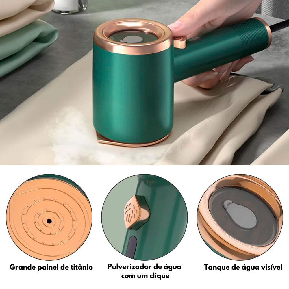 Tech Pro: Ferro de vapor portátil