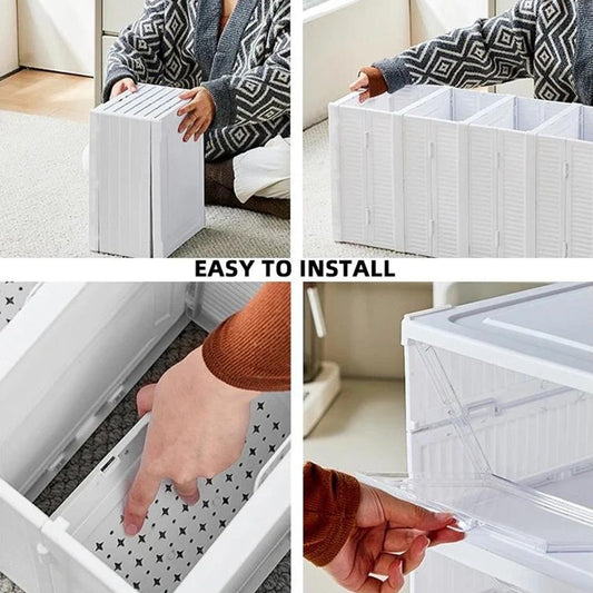 Caixa Transparente para Tênis com porta