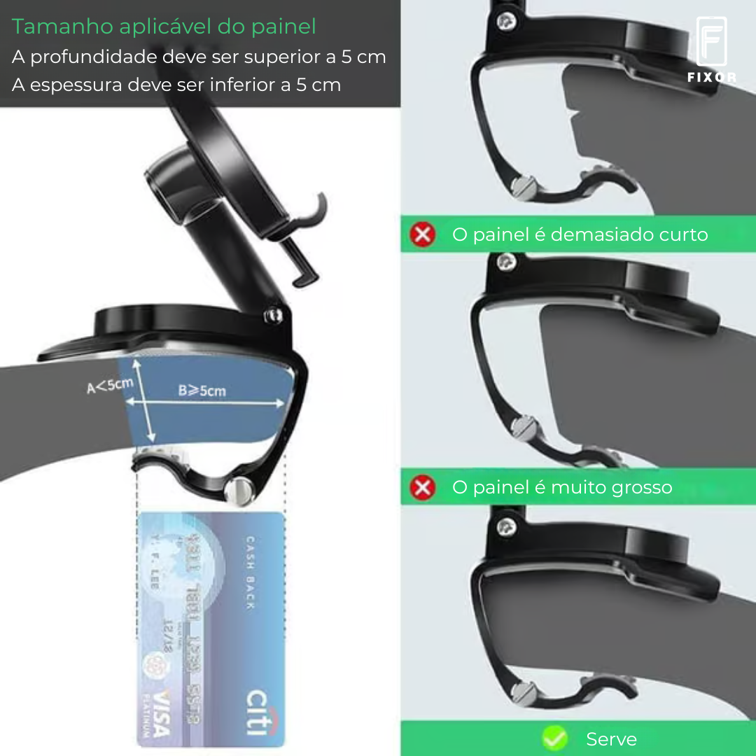 Suporte Fixor Giratório 360°