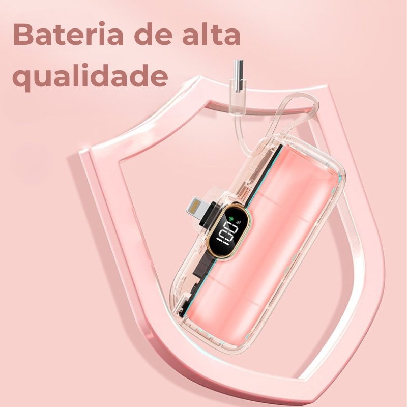 Bateria portátil rápida e leve Voltix