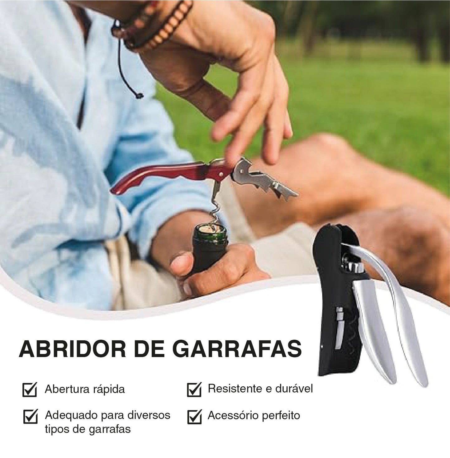 Abridor de Vinhos - LIVO