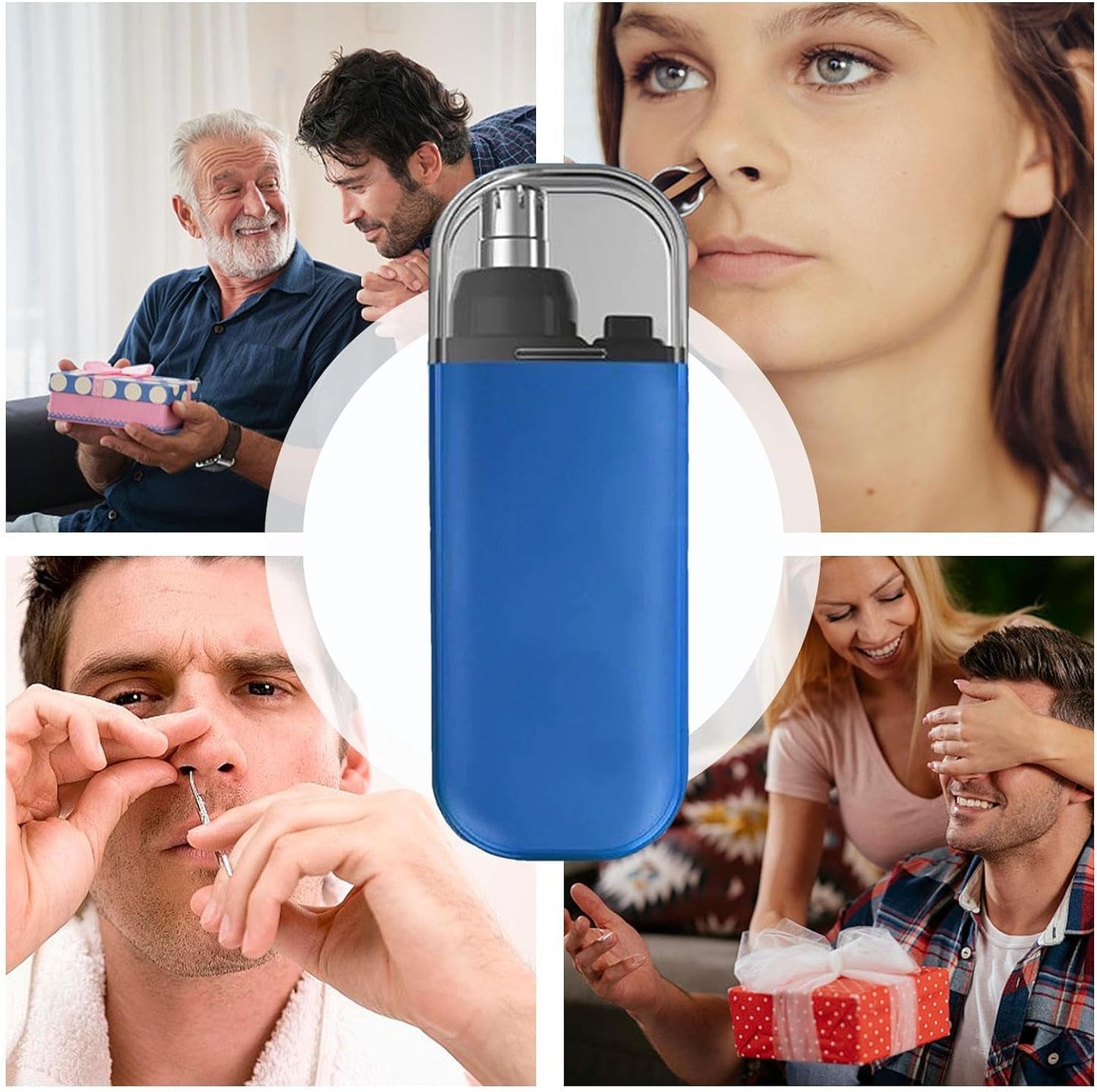 Aparador de pelos nasal portátil Trim&Groom PRO