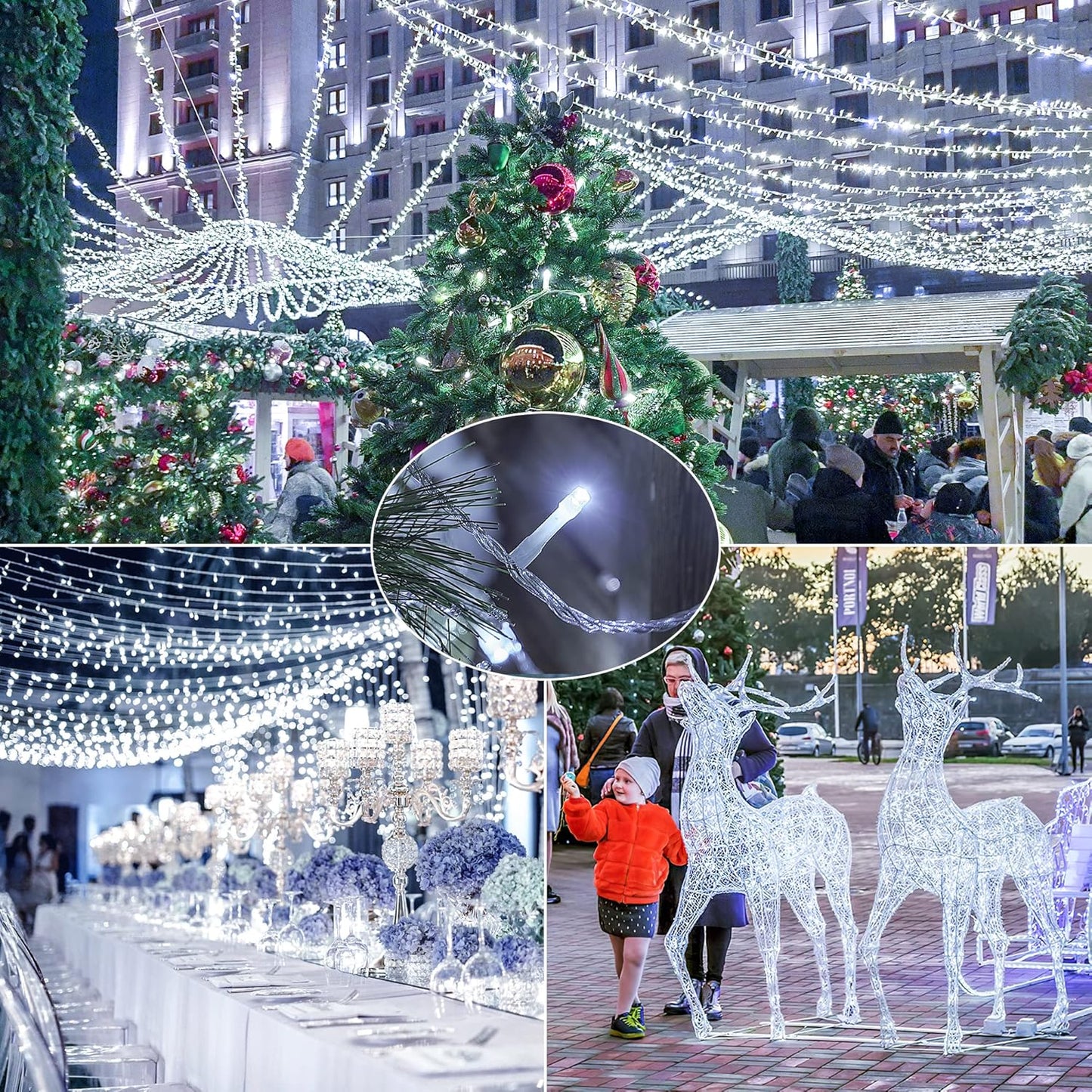 Luzes de Natal LED Estelux