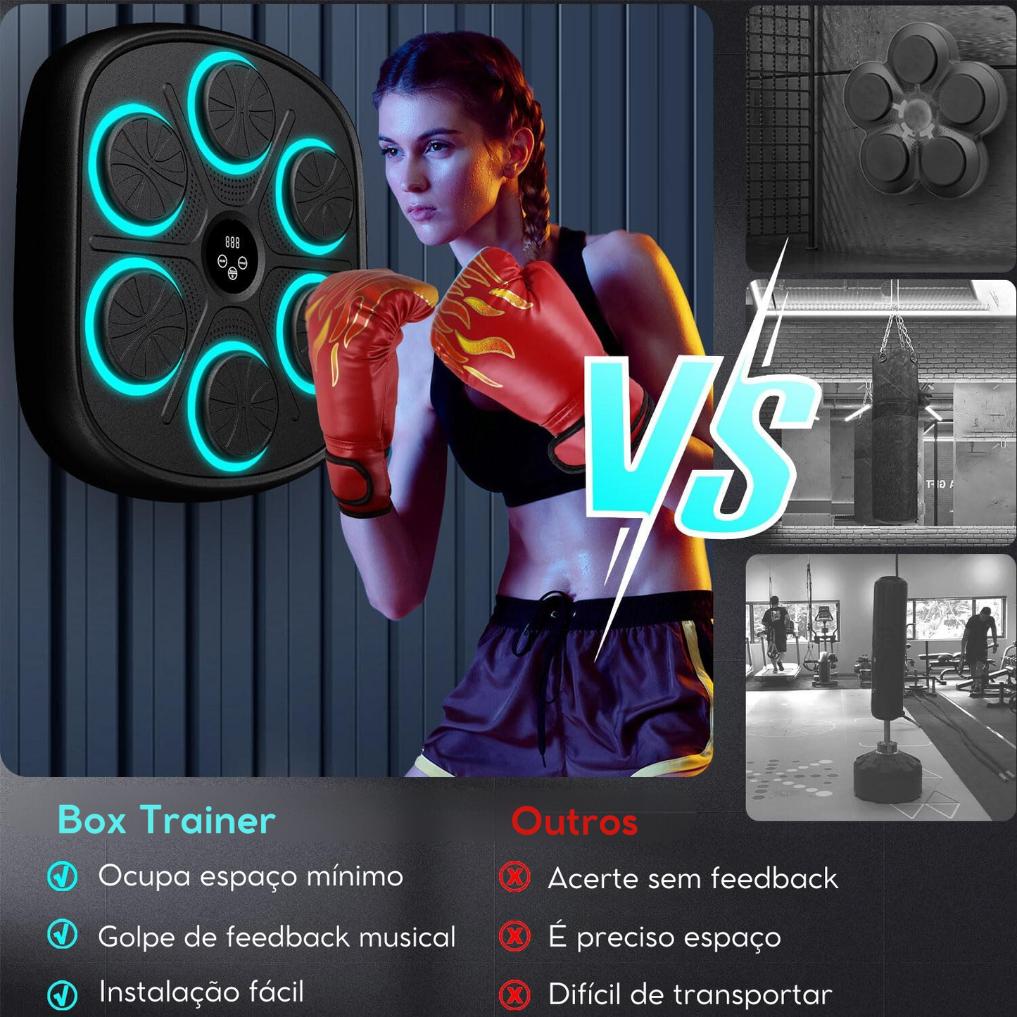 Box Trainer: Alvo de Boxe