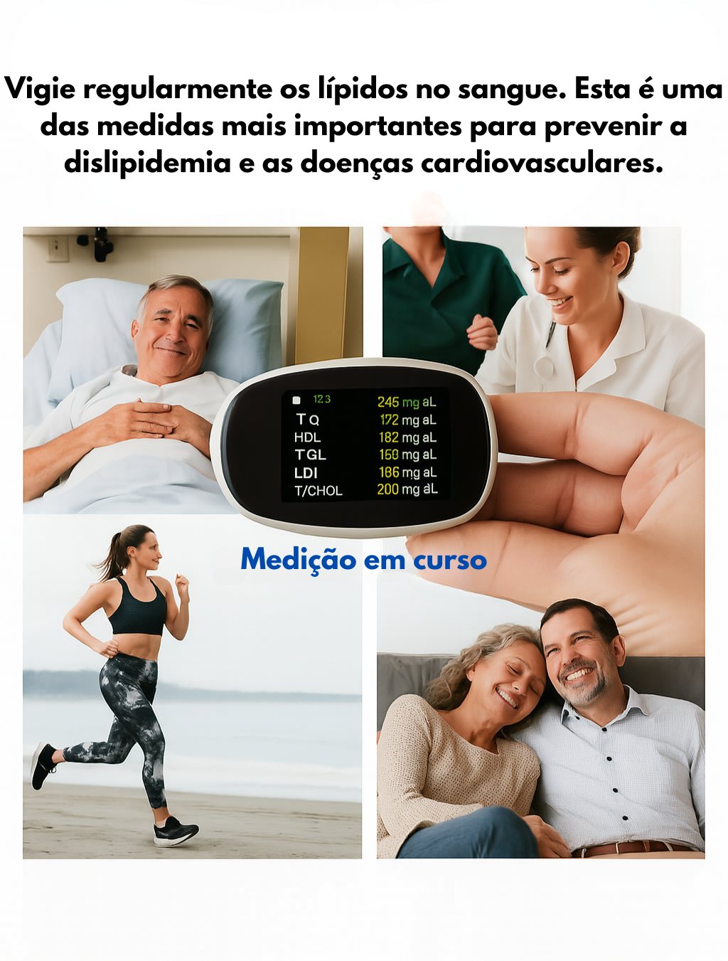 Monitor de glicose sem picada GlucoSmart